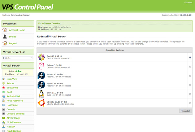 VPS screenshot #2